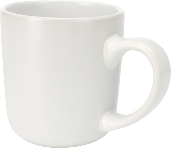 Mugg Vit Svart Grå Beige Keramik 4-pack