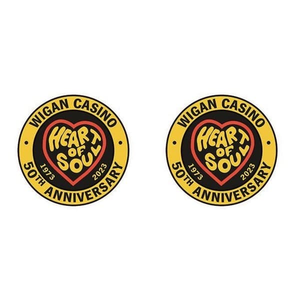 Wigan Casino Keep The Faith Heart 50th Anniversary Mug
