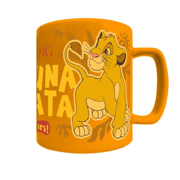 The Lion King Simba Smiling Face Fluffy Mug