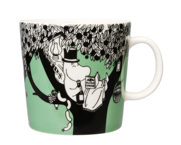Arabia Mumin Mugg 40cl Grön