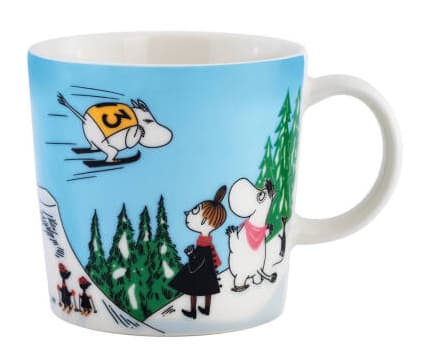 Arabia Mumin Mugg 30cl Ski Jumping