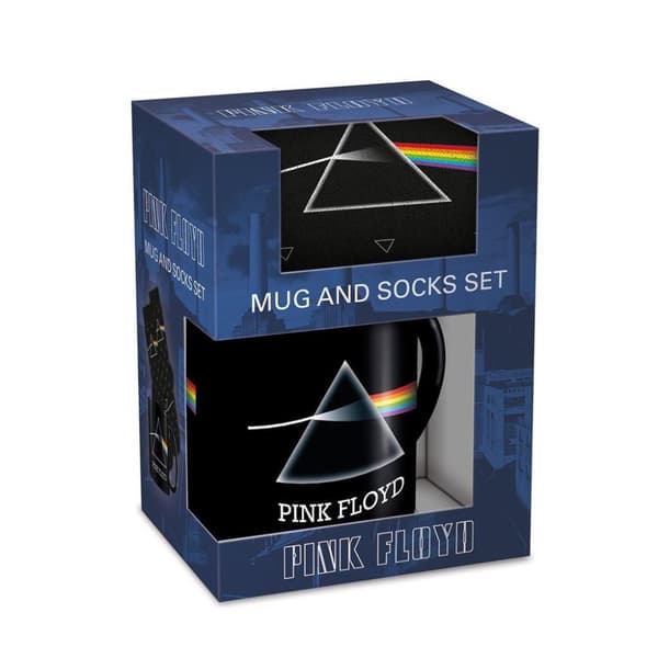 Pink Floyd Set med mugg och strumpor Dark Side Of The Moon