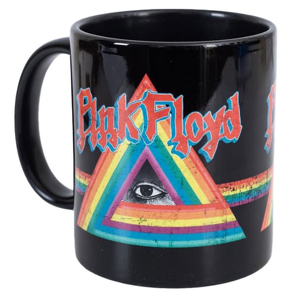 Pink Floyd Providence Ceramic Mug Black/Red/Yellow One Size