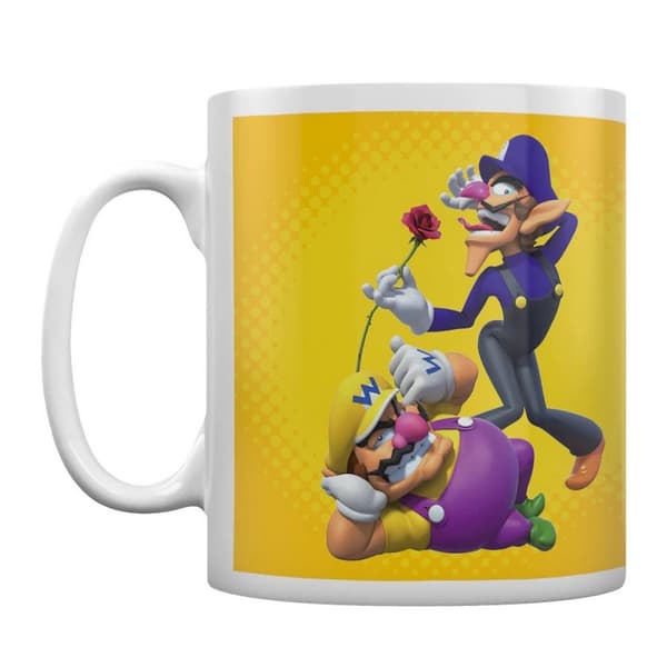 Super Mario Rascals Mug White/Yellow One Size