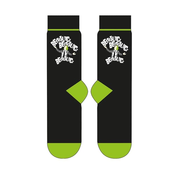 Beetlejuice Beetlejuice Logo Mug and Sock Set