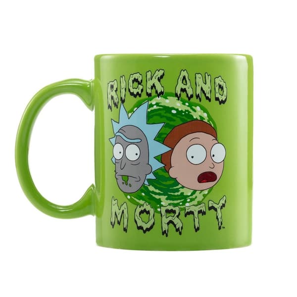 Rick And Morty Portal Mug and Sock Set