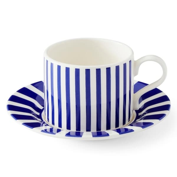 Steccato Tea Cup & Saucer, 29cl - Spode