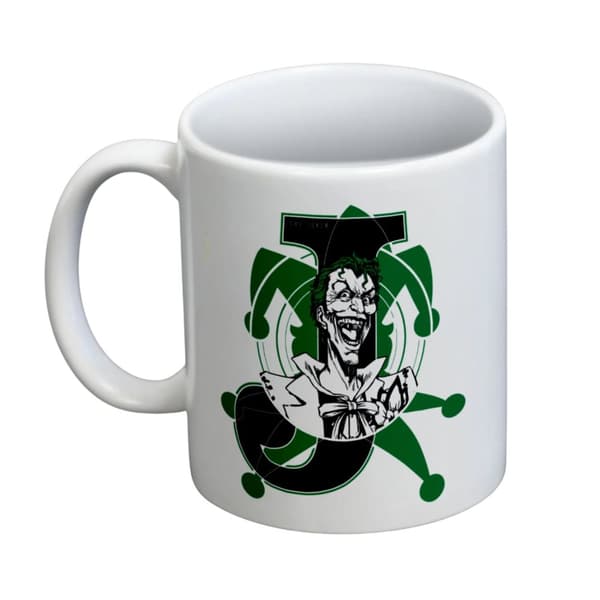 Batman Joker Jester Mug White One Size