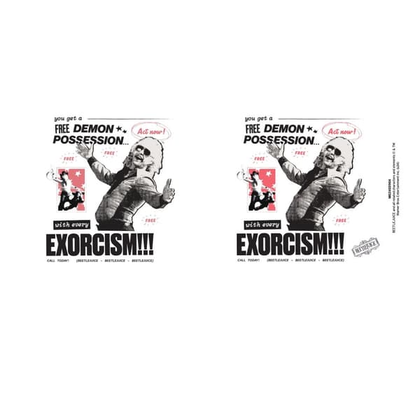 Beetlejuice Exorcism Mug