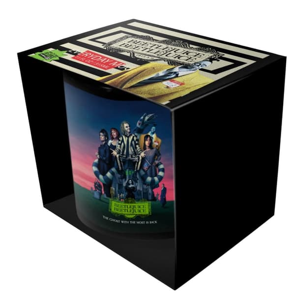 Beetlejuice Beetlejuice The Ghost With The Most Is Back 325ml Mug