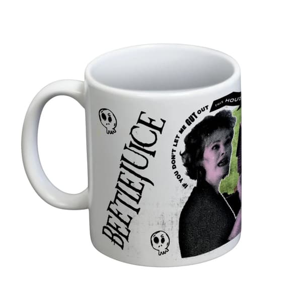 Beetlejuice I Will Go Insane Mug White One Size