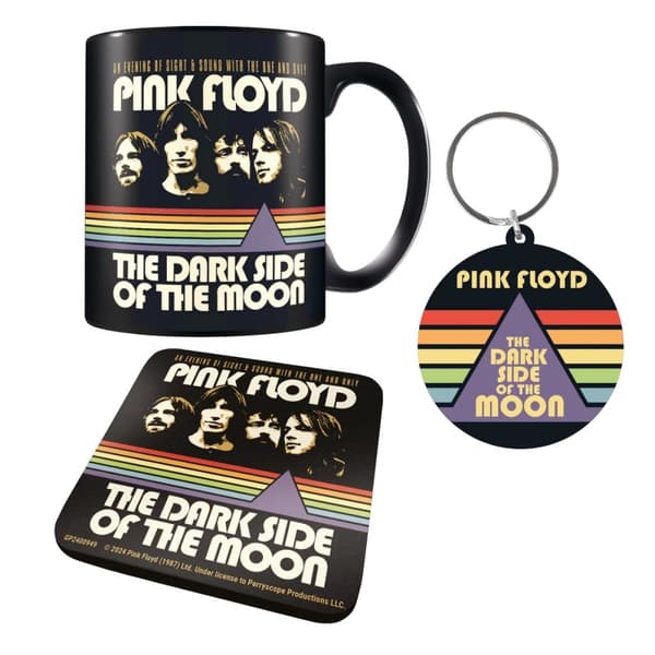 Pink Floyd Dark Side Vintage Gift Set Multicoloured One Size