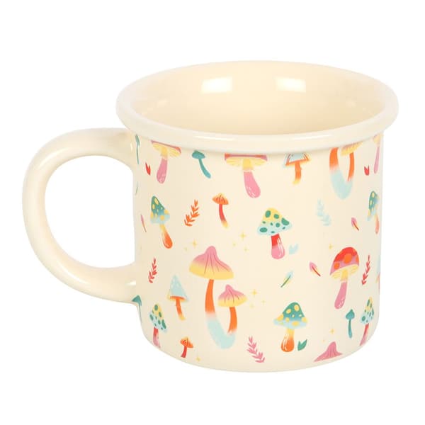 Something Different Funky Fungi Mushroom Mug Cream/Multicoloured One Size