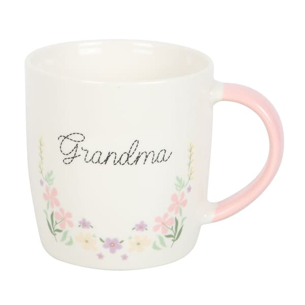 Something Different Grandma Floral 350ml Mug