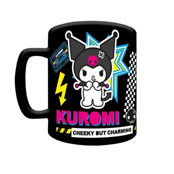 Kuromi Cheeky Punky Fluffy Mug
