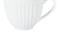 Miniatyrbild 6 av 8: Set med 4 Koppar med Fat Vit Porslin Kaolin Handgjord Glansig Finish Service för 4 Personer Te Kaffe Kök Matsal
