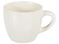 Miniatyrbild 5 av 9: Set med 4 Koppar med Fat Vitt Stengods Kaolin Handgjord Reaktiv Glasyr Finish Service för 4 Personer Te Kaffe Kök Matsal
