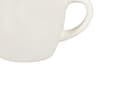 Miniatyrbild 8 av 9: Set med 4 Koppar med Fat Vitt Stengods Kaolin Handgjord Reaktiv Glasyr Finish Service för 4 Personer Te Kaffe Kök Matsal