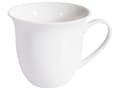 Miniatyrbilde 6 av 9: Sett med 4 kopper med skåler Hvit Porselen Blank finish Servise for 4 personer Kaffekopp Tekopp