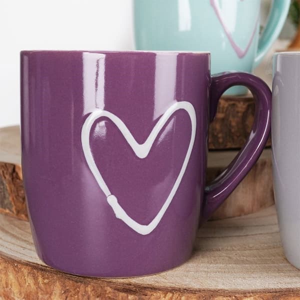 KERAMISKE KRUS MED HÅNDTAG TIL DRIKKE, KAFFE, TE