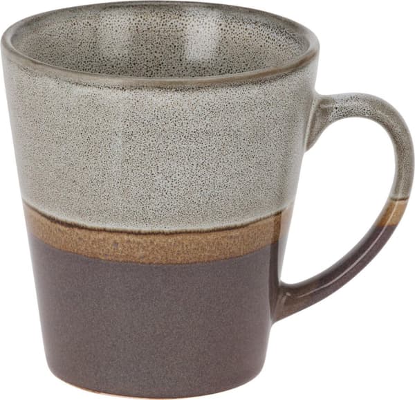 Mugg Grå/Brun Keramik 30 cl 4-pack