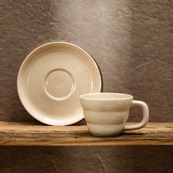 Kop | CHERYL | med underkop beige | 0,2 l | 732171