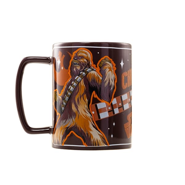 Star Wars Chewbacca mug with teddy bear cover 440ml