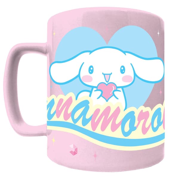 Hello Kitty Cinnamoroll Mug with teddy bear cover 440ml
