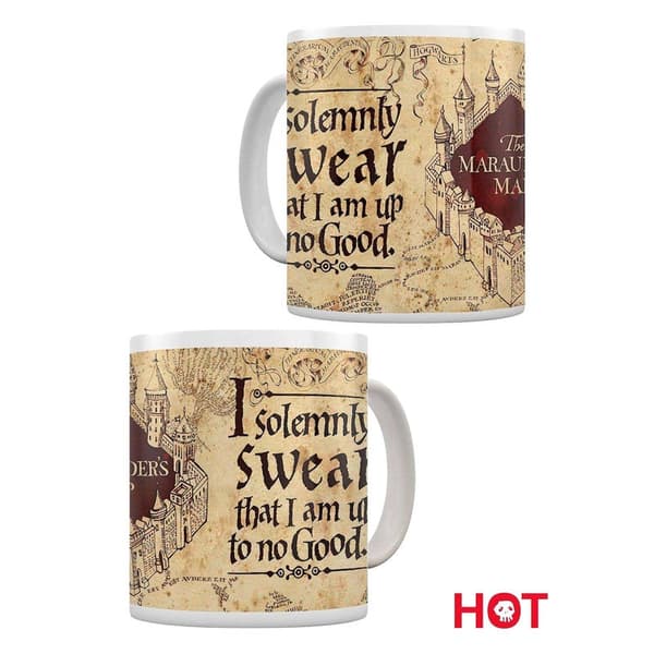 Harry Potter The Marauders Map thermal mug