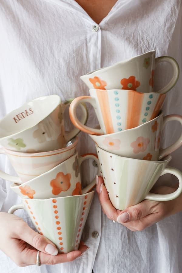 Majas Cottage Mugg Vänskap sätter guldkant på livet