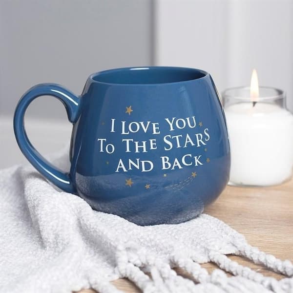 I LOVE YOU TO THE STARS AND BACK Mugg. Alla hjärtans dag