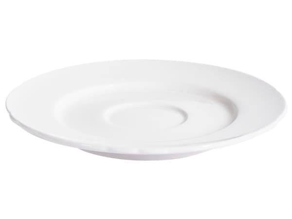 Sett med 8 kopper med skål Hvit Steintøy Kaolin Håndlaget Reaktiv glasur Servise Tekopper Kaffekopper