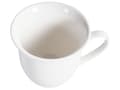 Miniatyrbilde 7 av 9: Sett med 8 kopper med skål Hvit Steintøy Kaolin Håndlaget Reaktiv glasur Servise Tekopper Kaffekopper