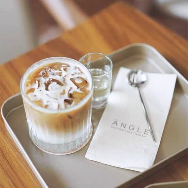 Kristallglas för Mocha Latte - Elegant Design för Kaffeälskare
