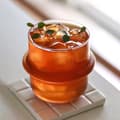 Miniatyrbillede 4 af 4: Elegant dobbeltvægget glas til iste - perfekt til køling af drikkevarer