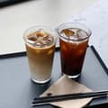 Miniatyrbillede 4 af 4: Gennemsigtigt glas til iste eller kaffe, perfekt til afkøling af drikkevarer