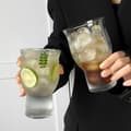 Miniatyrbillede 2 af 5: Stilfuldt gennemsigtigt glas, multifunktionelt drikkeglas til hjemmet
