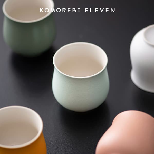 Elegant Gul Keramikmugg från KOMOREBI ELEVEN - Perfekt för Vardagsnjutning