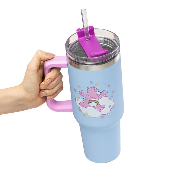 Care Bears 1200 ml Isolerad Mugg med Sugrör, Paladone