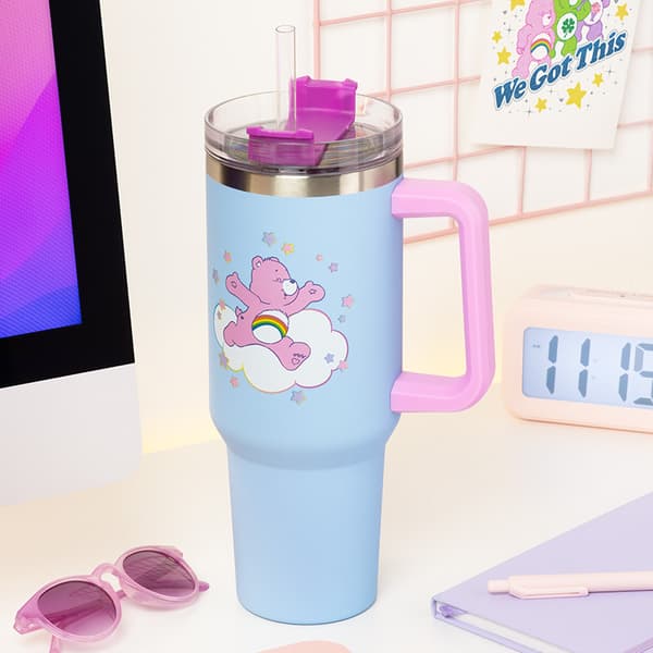 Care Bears 1200 ml Isolerad Mugg med Sugrör, Paladone
