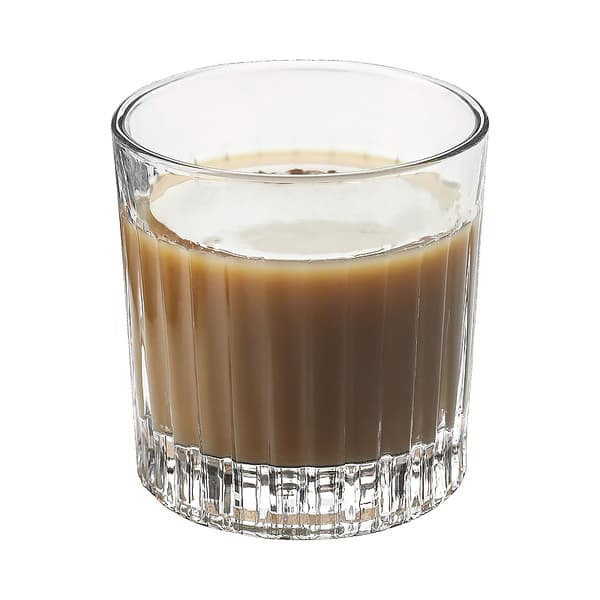 Elegant ribbet glas - perfekt til smagning af drikkevarer