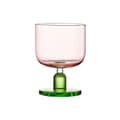 Miniatyrbillede 1 af 3: Tonet glas med høj fod