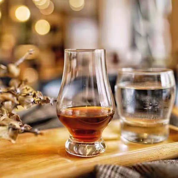 Whisky duftende glas