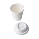 Ekologisk sockerrörsmugg 200ml - set om 25, ingen SUP-avgift