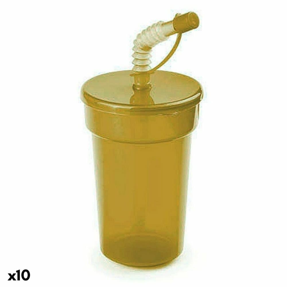 Muggen med Sugrör 144688 (10 antal) - Orange