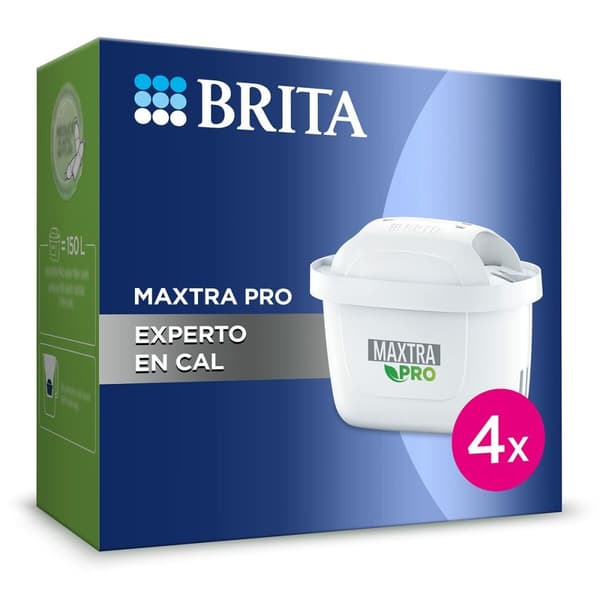 Udskifter Brita MAXTRA PRO CAL Hvid Plastik (4 enheder)