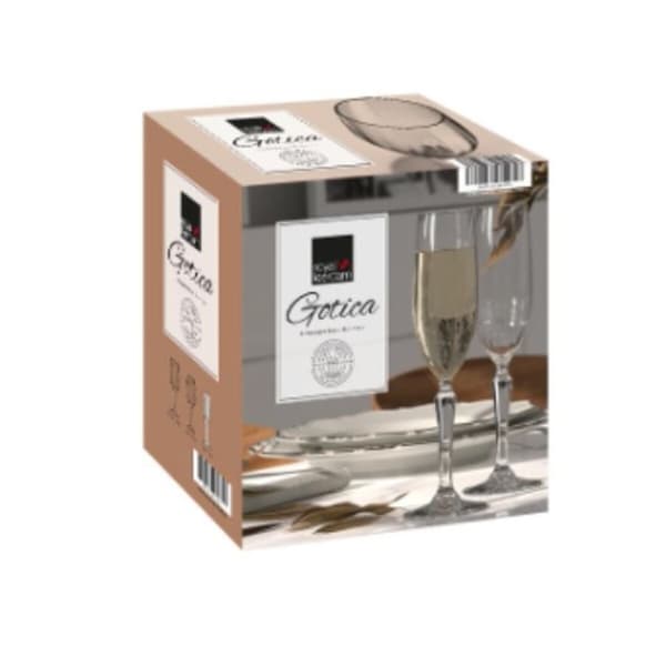 Champagneglas Royal Leerdam Gotica 210 ml champagne 6 Delar (6 antal)