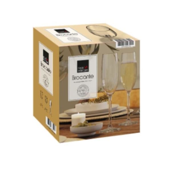 Samppanjalasi Royal Leerdam Brocante 210 ml champagne 6 Kappaletta (6 osaa)