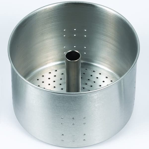 C3 Perkolator Design Borstat 10kp Rostfritt stål