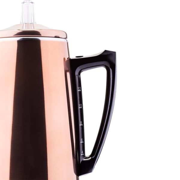C3 Perkolator Original stål 12kp – Kopparfärg